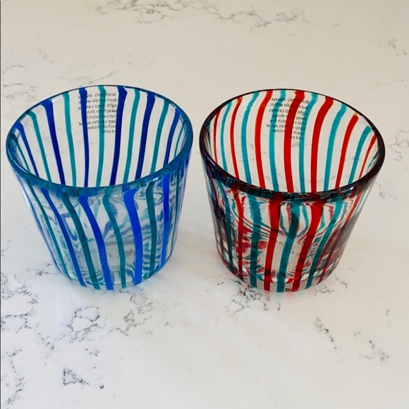 Anthropologie Pietro Glass Votive Candle Holders - Picture 5 of 13